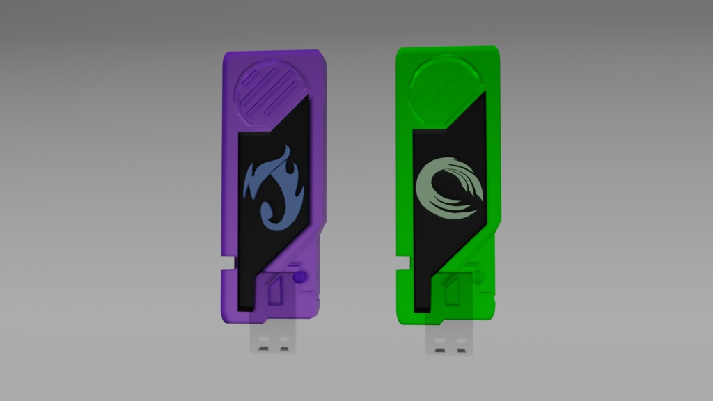 仮面ライダーW ガイアメモリー / Kamen rider w Base Gaia Memory