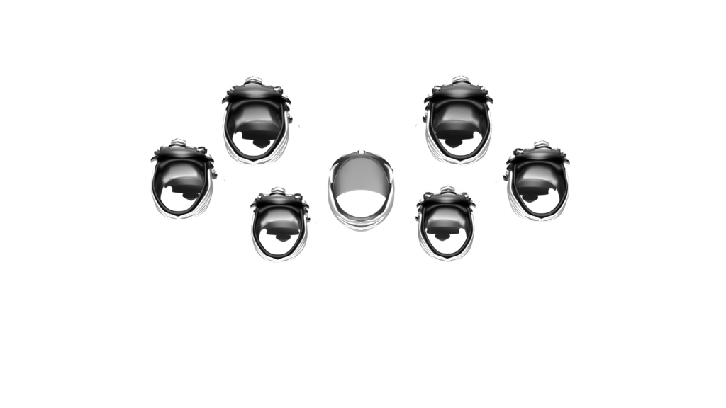 すべてのオ家庭教師ヒットマンREBORN!  リジナルボンゴレリング / REBORN All Original Vongola Rings With Mold For Crystal