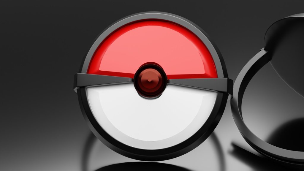 Pokeball ring / モンスターボールリング