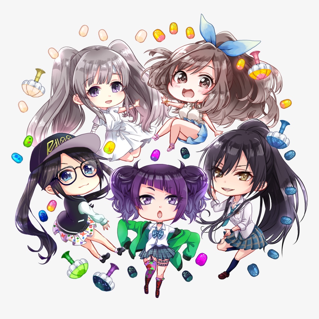 【送料無料】アンティーカアクリルキーホルダー