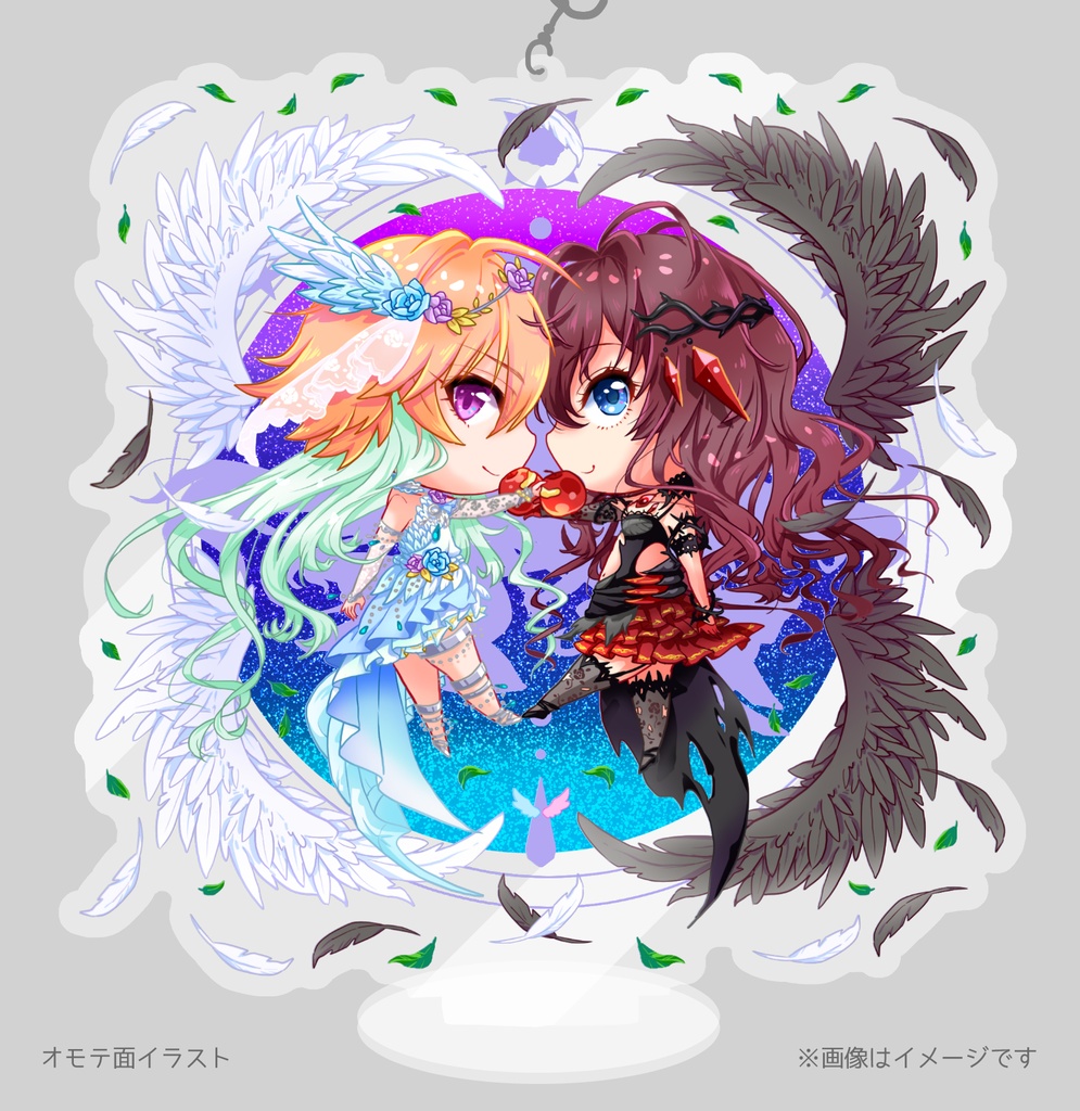 【送料無料】Dimension-3 バベル アクリルキーホルダー【両面印刷】