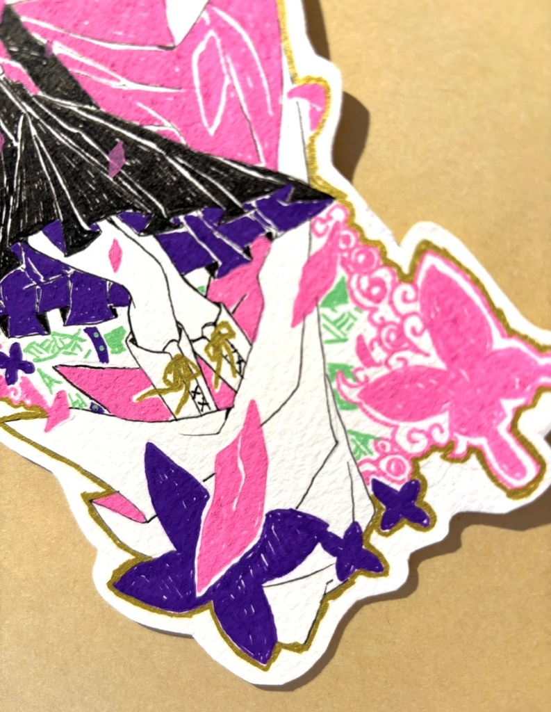 鬼滅の刃 栗花落カナヲ アナログイラスト