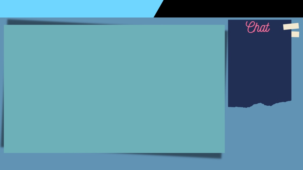 Blue overlay
