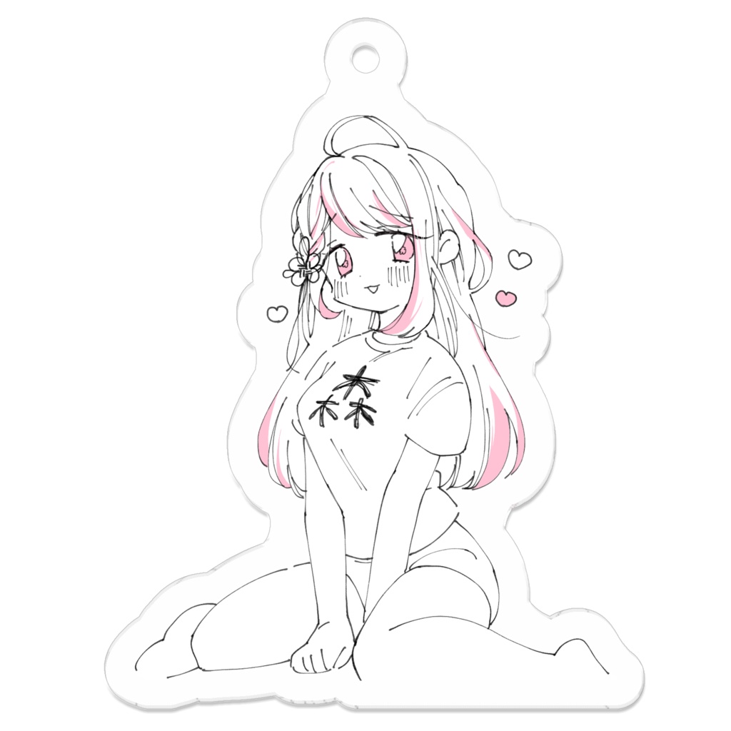 森Tミニアクリルキーホルダー