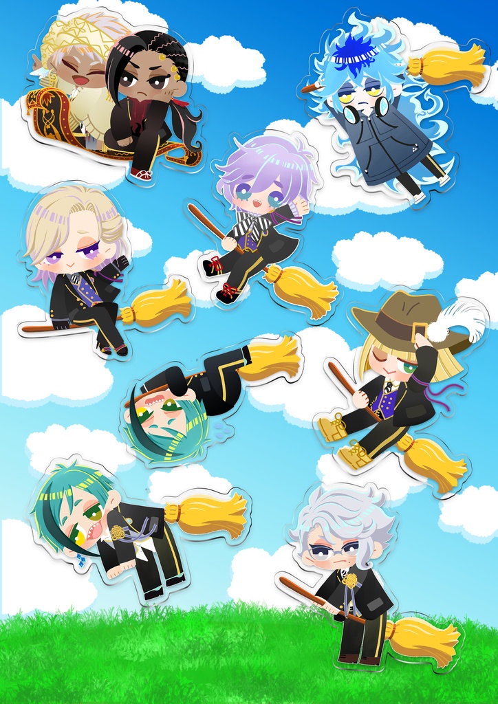 ツイステ非公式アクキー