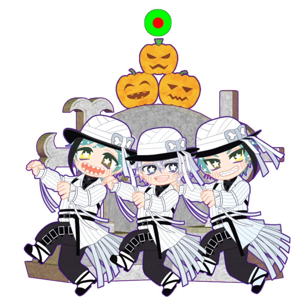 スケアリー・モンスターズ非公式アクキー