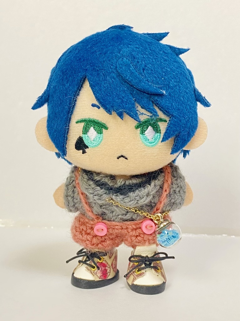 ニット&かぼちゃパンツ【10〜13cmぬい用】