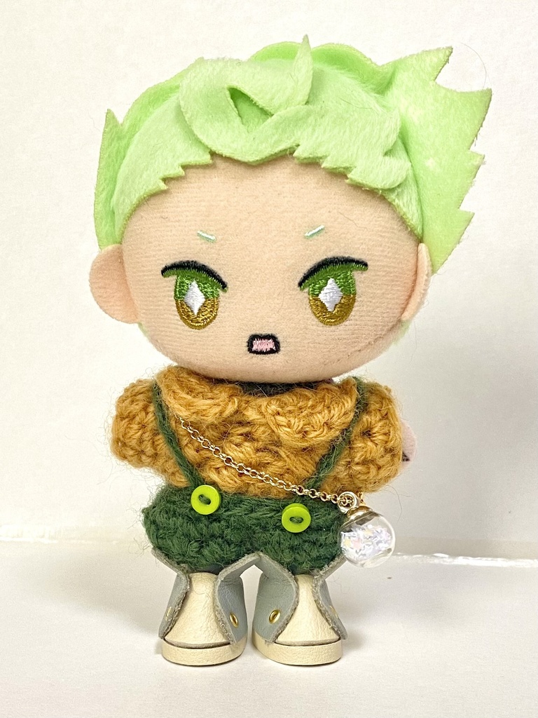 ニット&かぼちゃパンツ【10〜13cmぬい用】