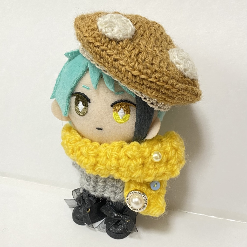 ベレー帽【10〜13cmぬい用】