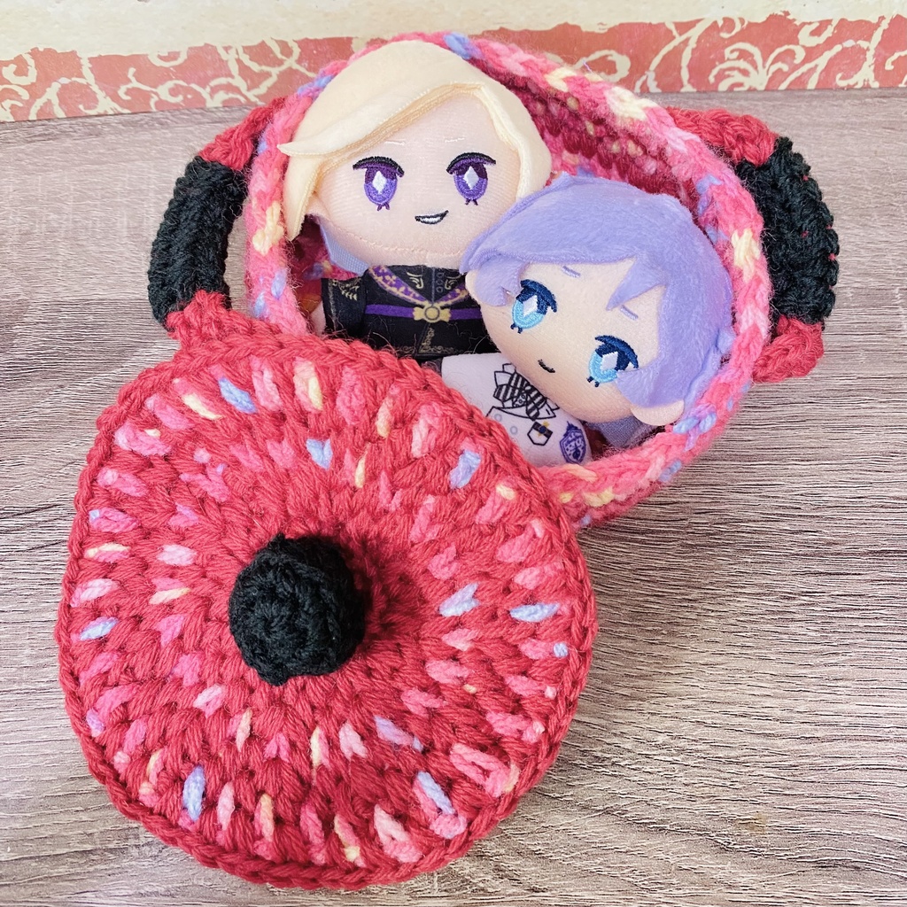 ハートの両手鍋【10〜13cmぬい用】