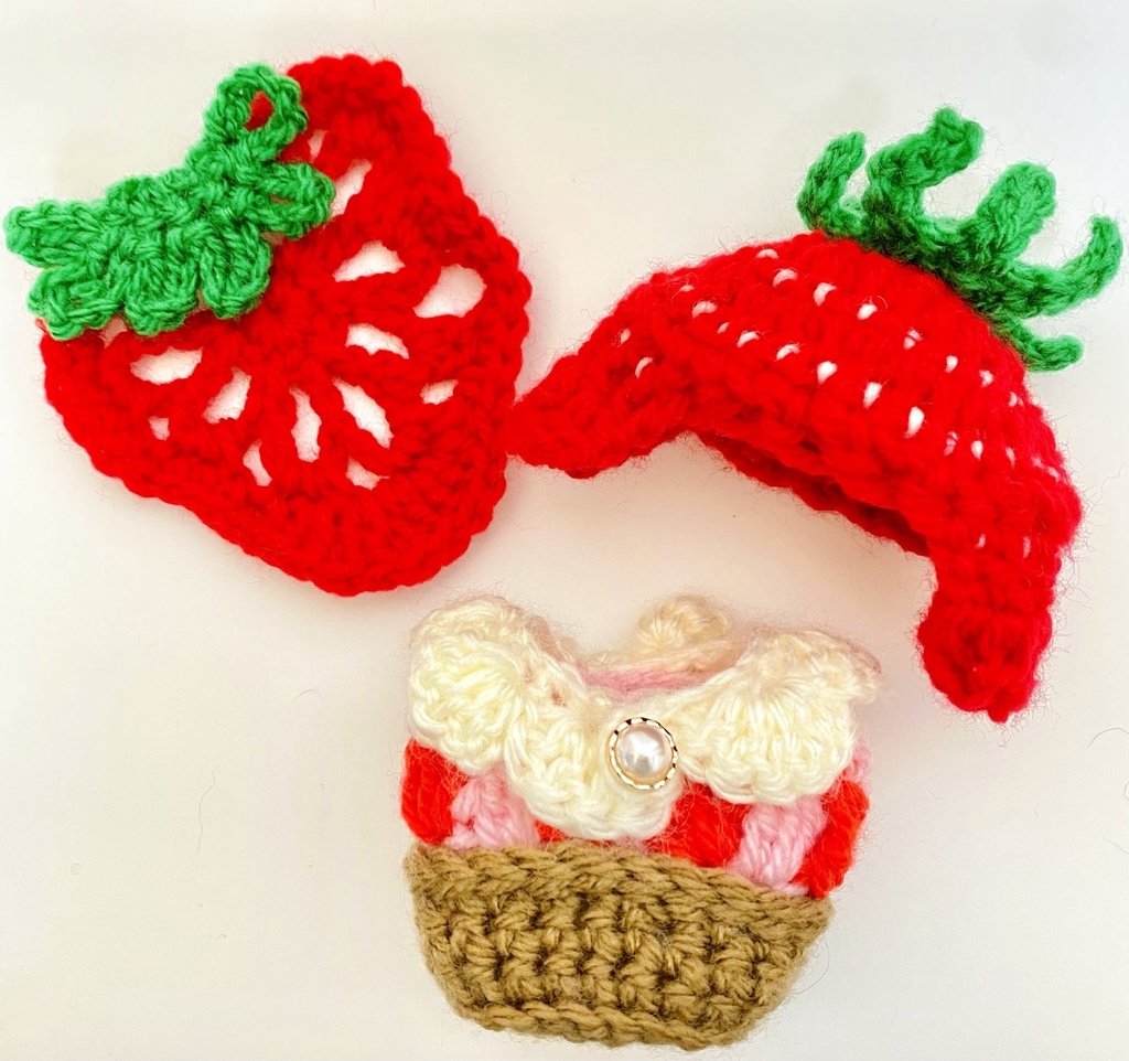 フルーツカップケーキ【10〜13cmぬい用】