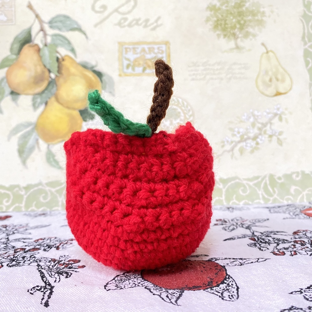 りんごのソファー【10〜13cmぬい用】