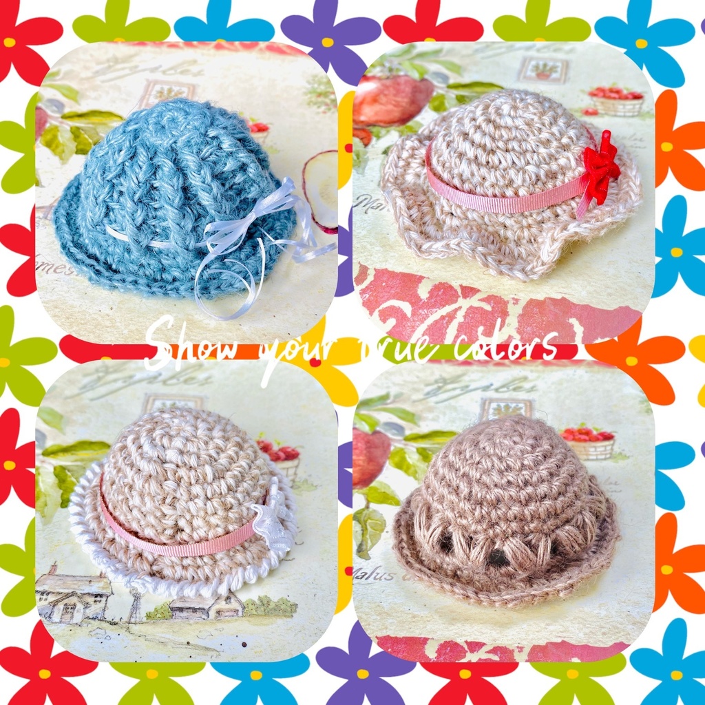 麦わら帽子【10cmぬい用】