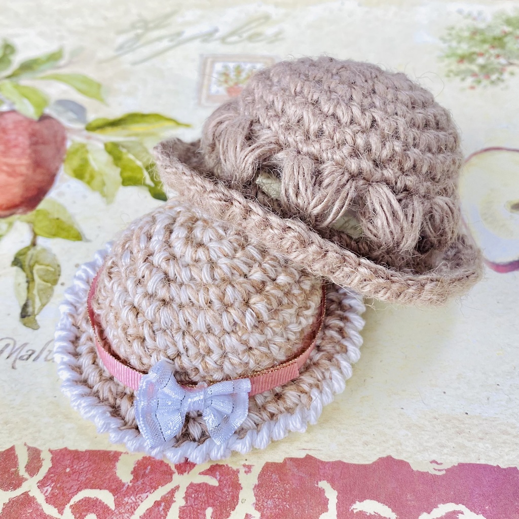 麦わら帽子【10cmぬい用】