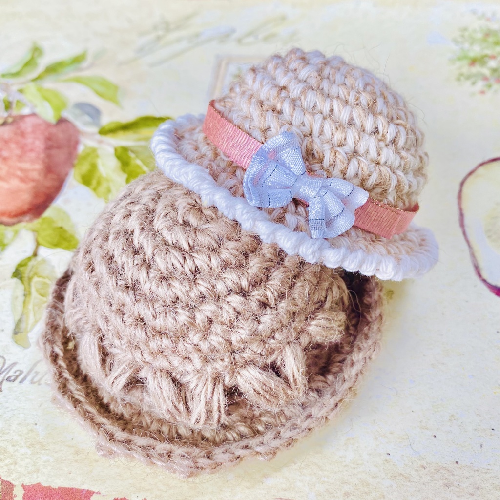 麦わら帽子【10cmぬい用】