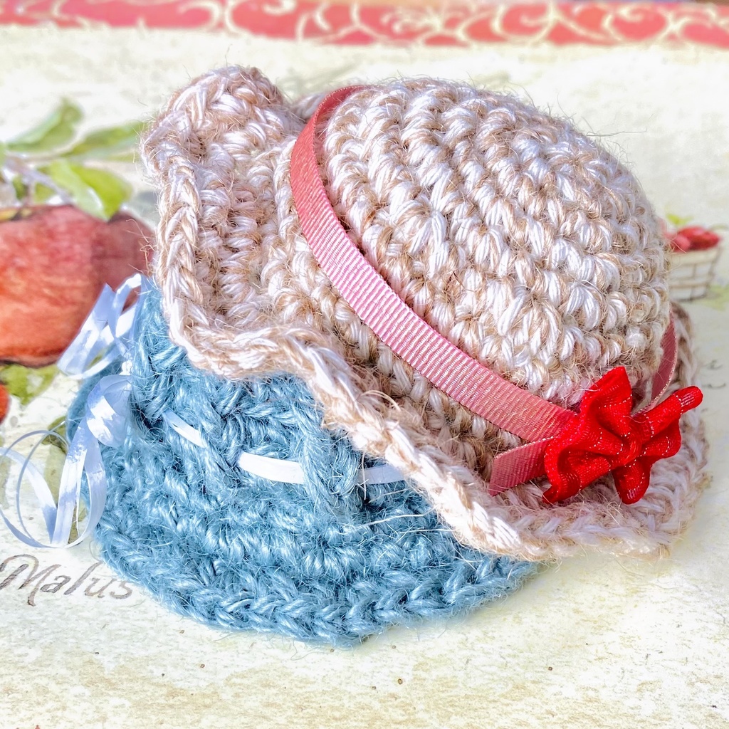 麦わら帽子【10cmぬい用】