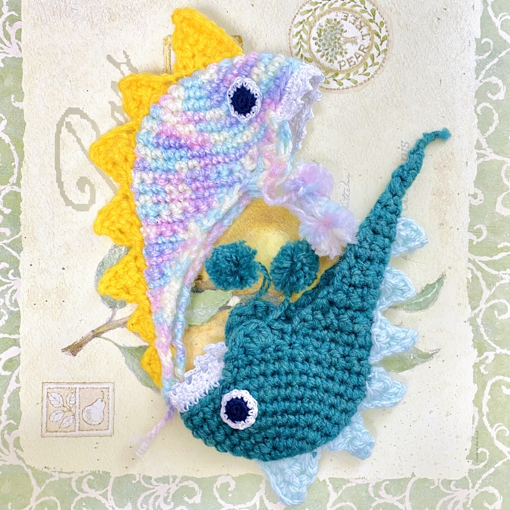 怪獣の被り物【10cmぬい用】