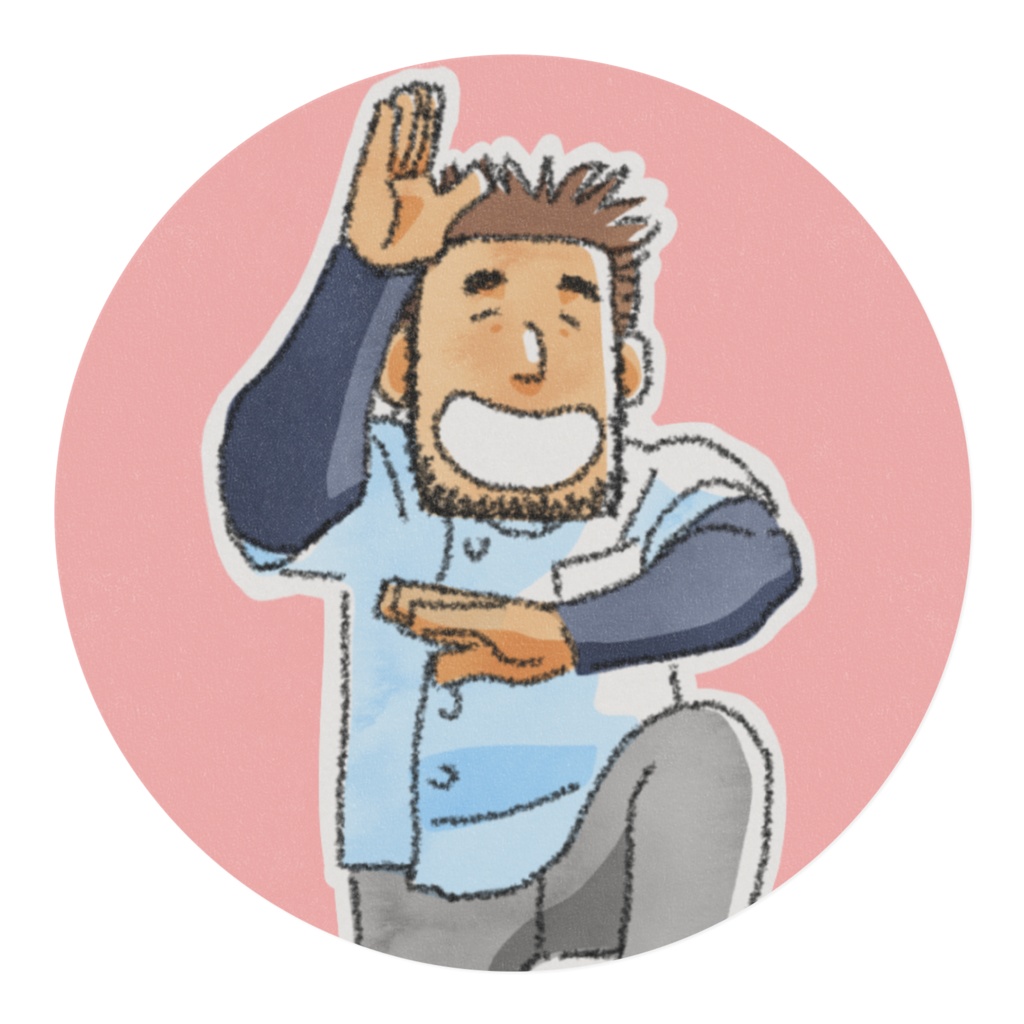 うかれおじさんのテープ・ピンク