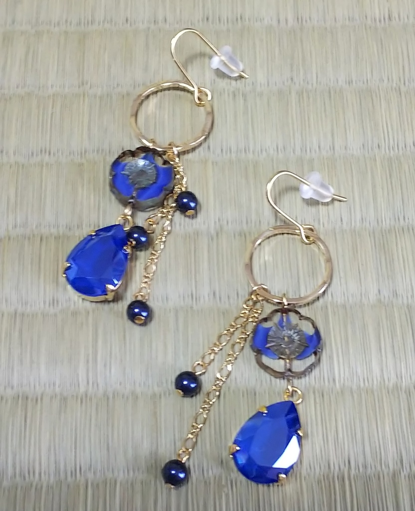 水の呼吸・ヒノカミイメージ 花雫ピアス