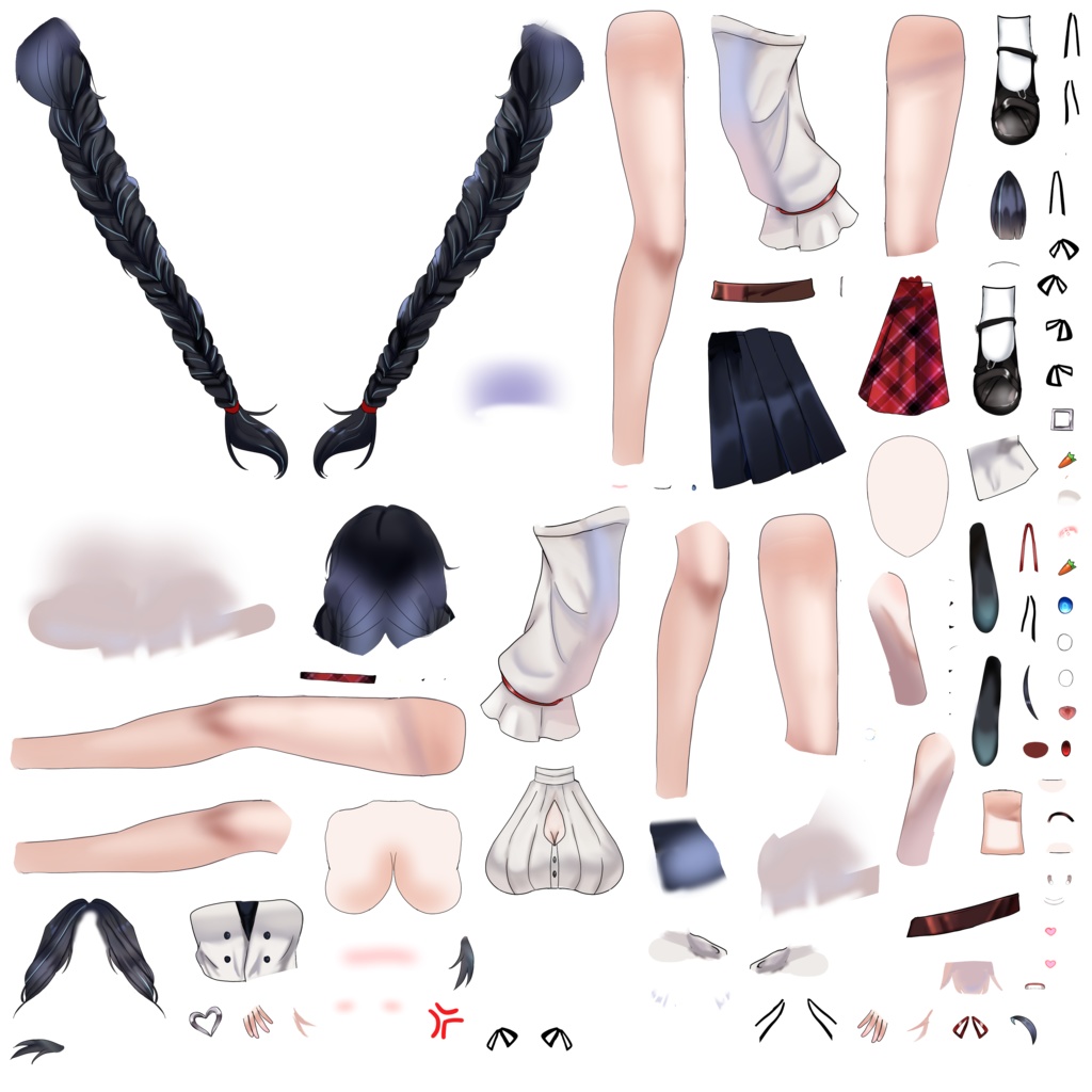 Only 1!!@@Rabbit girl Live2d