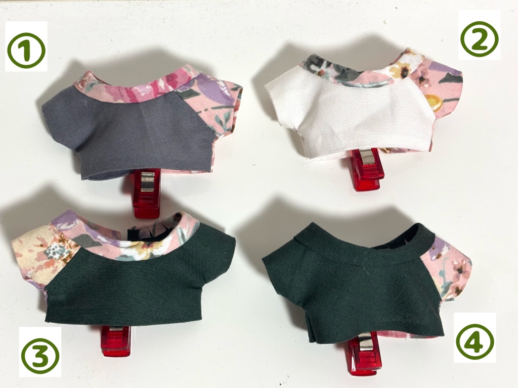 花柄シャツ【10cmぬい】