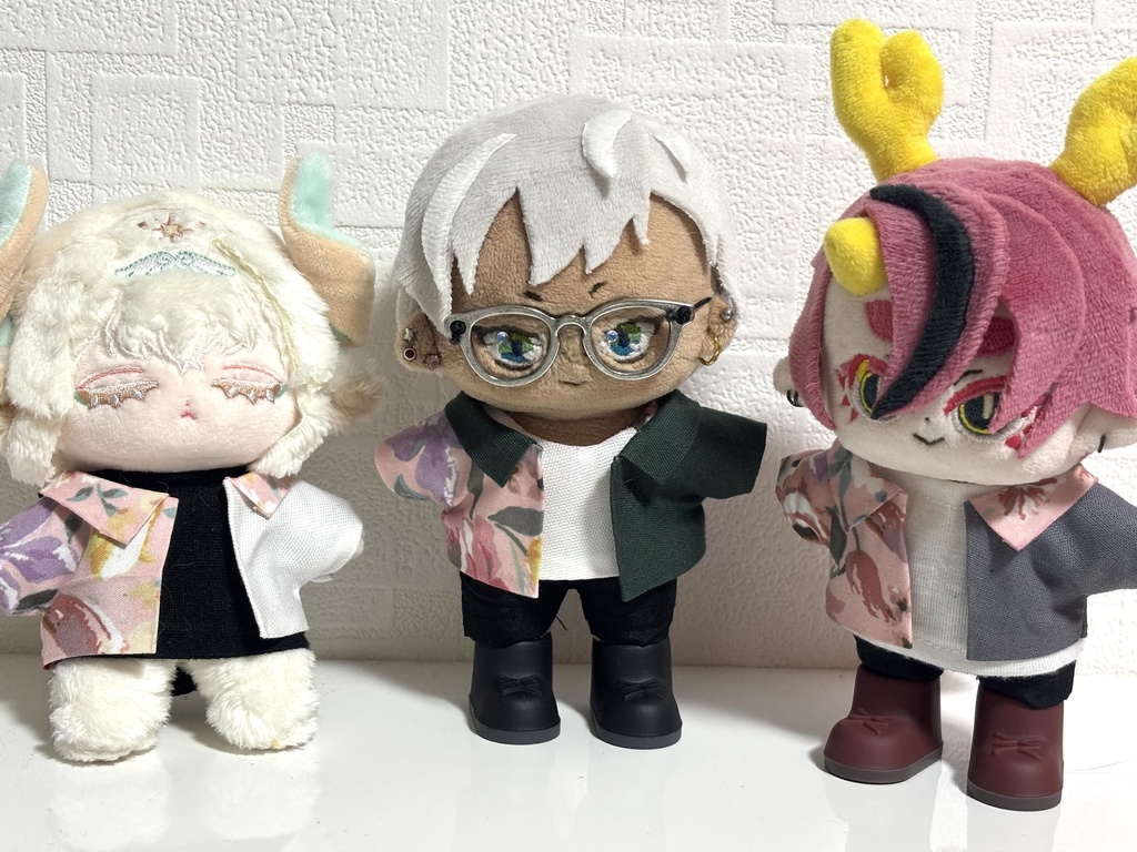 花柄シャツ【10cmぬい】