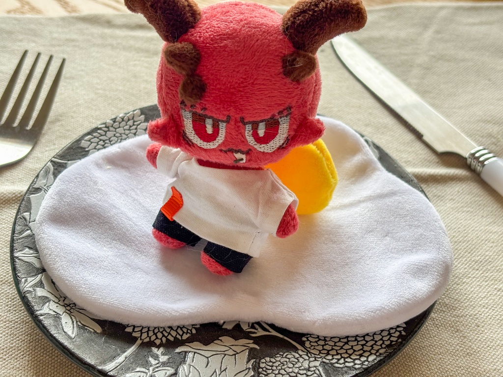 目玉焼きラグ