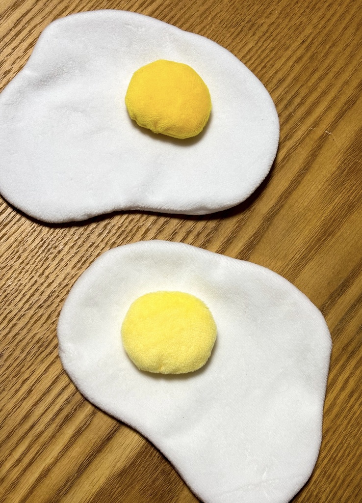 目玉焼きラグ