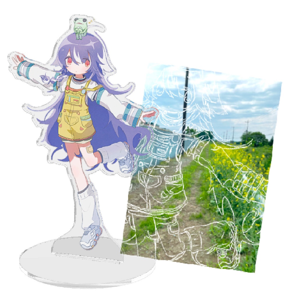 【復刻】おでかけアクリルスタンド(ステッカー付)