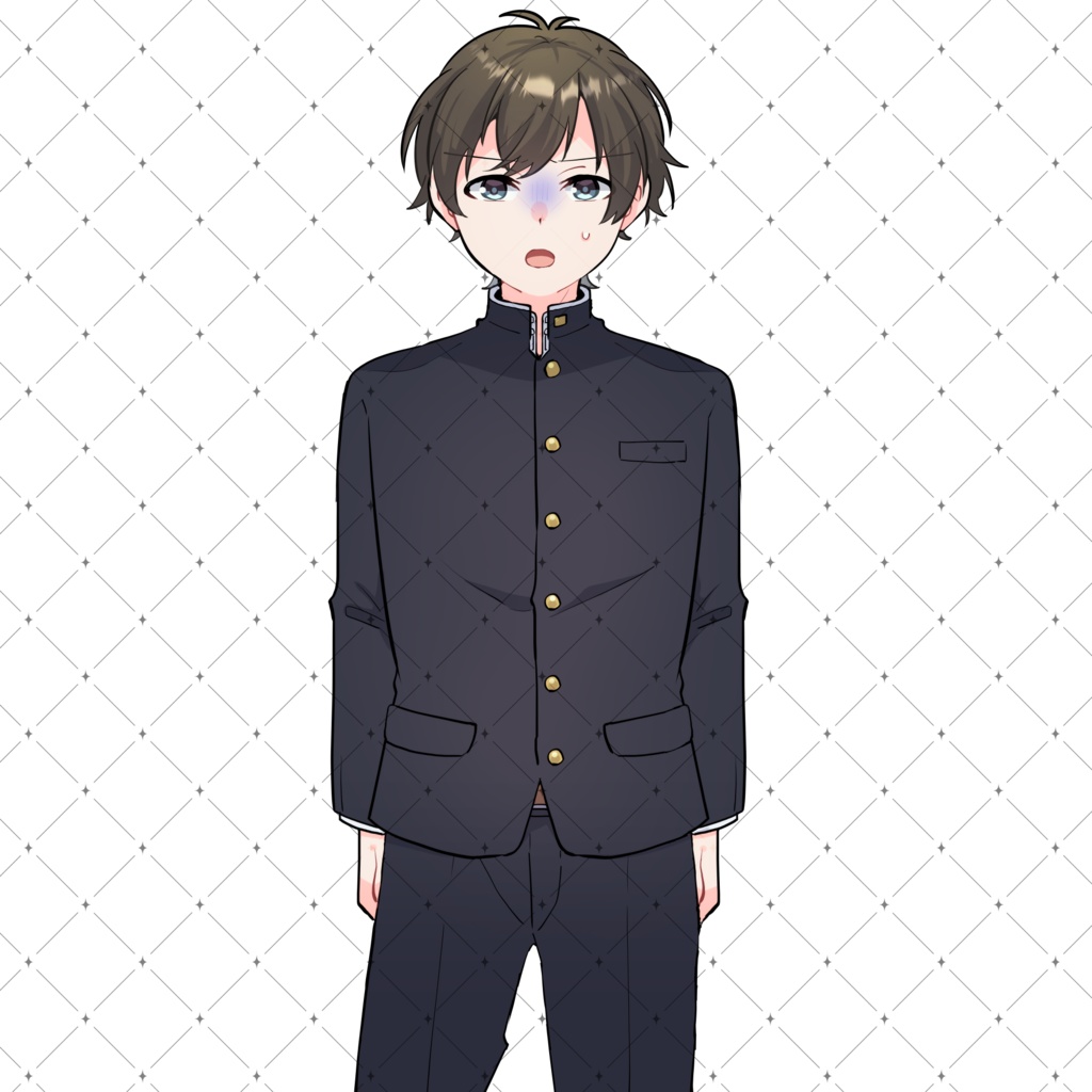 【TRPG・動画などに利用可】男子中学生