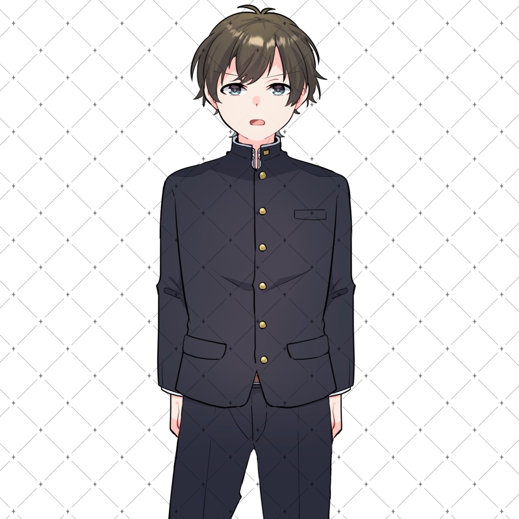 【TRPG・動画などに利用可】男子中学生