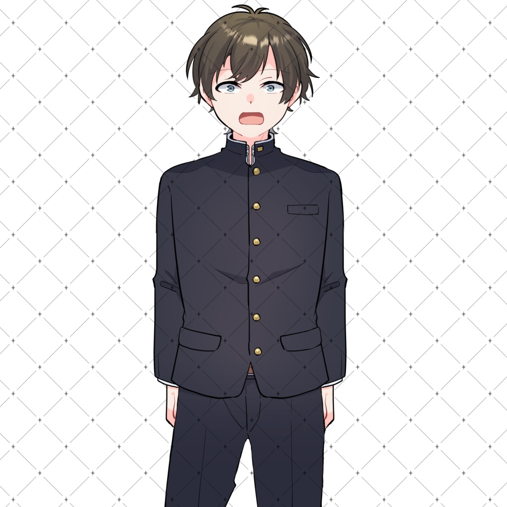 【TRPG・動画などに利用可】男子中学生