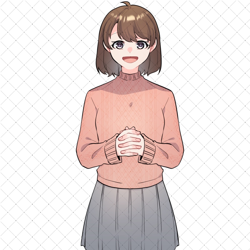 【TRPG・動画などに利用可】私服の女性