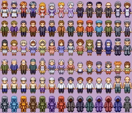 歩行キャラ素材集