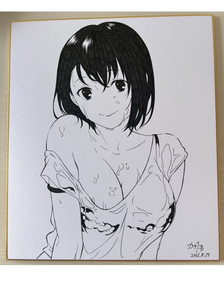 C106会場限定オリジナル色紙