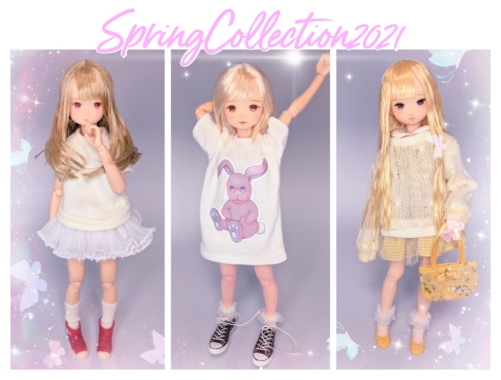 Milaella 6 1カスタムヘッド ピュアニーモ用ヘッド 肌色 アッシュブロンド Milaelladoll Booth