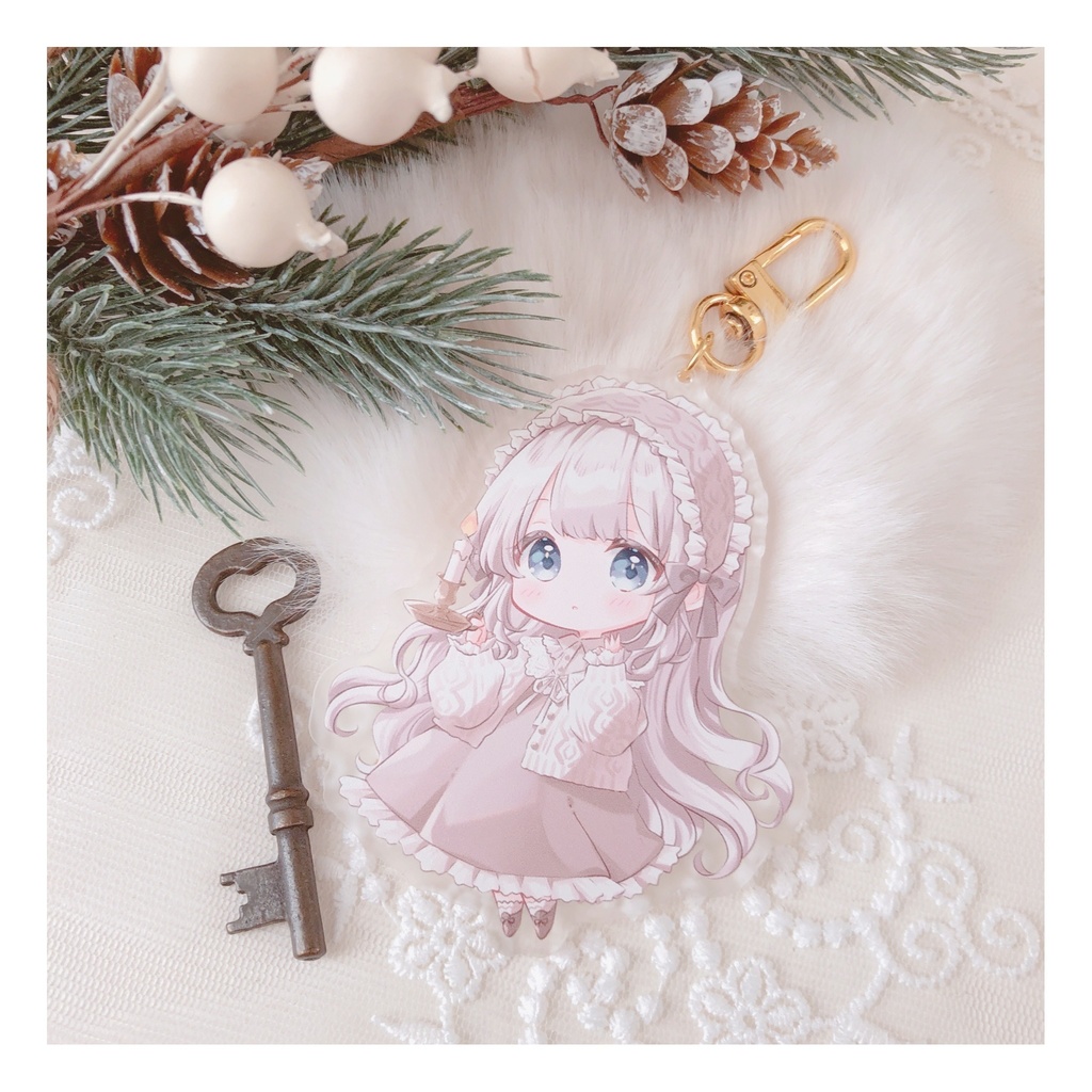 candleちゃんアクキー