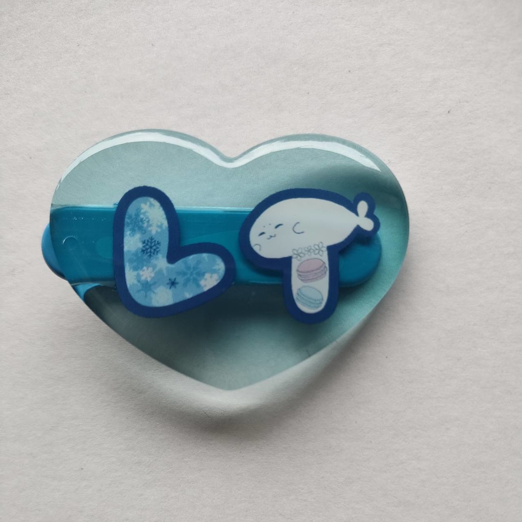 おなまえヘアクリップ