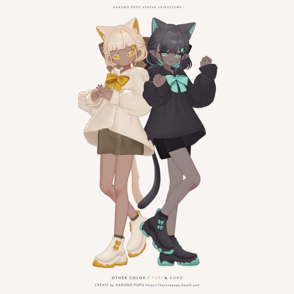 しらつめ Shiratsume / オリジナル3Dモデル