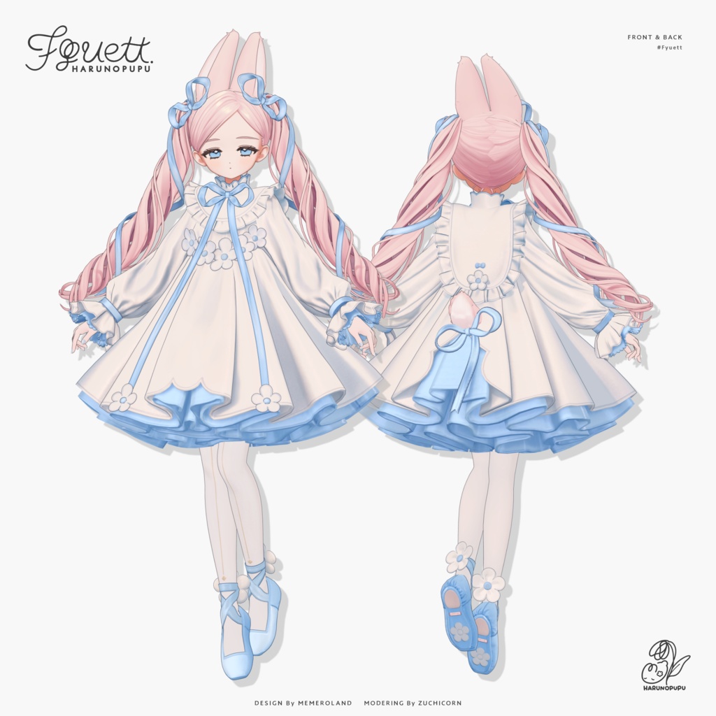 フィユエ Fyuett / オリジナル3Dモデル