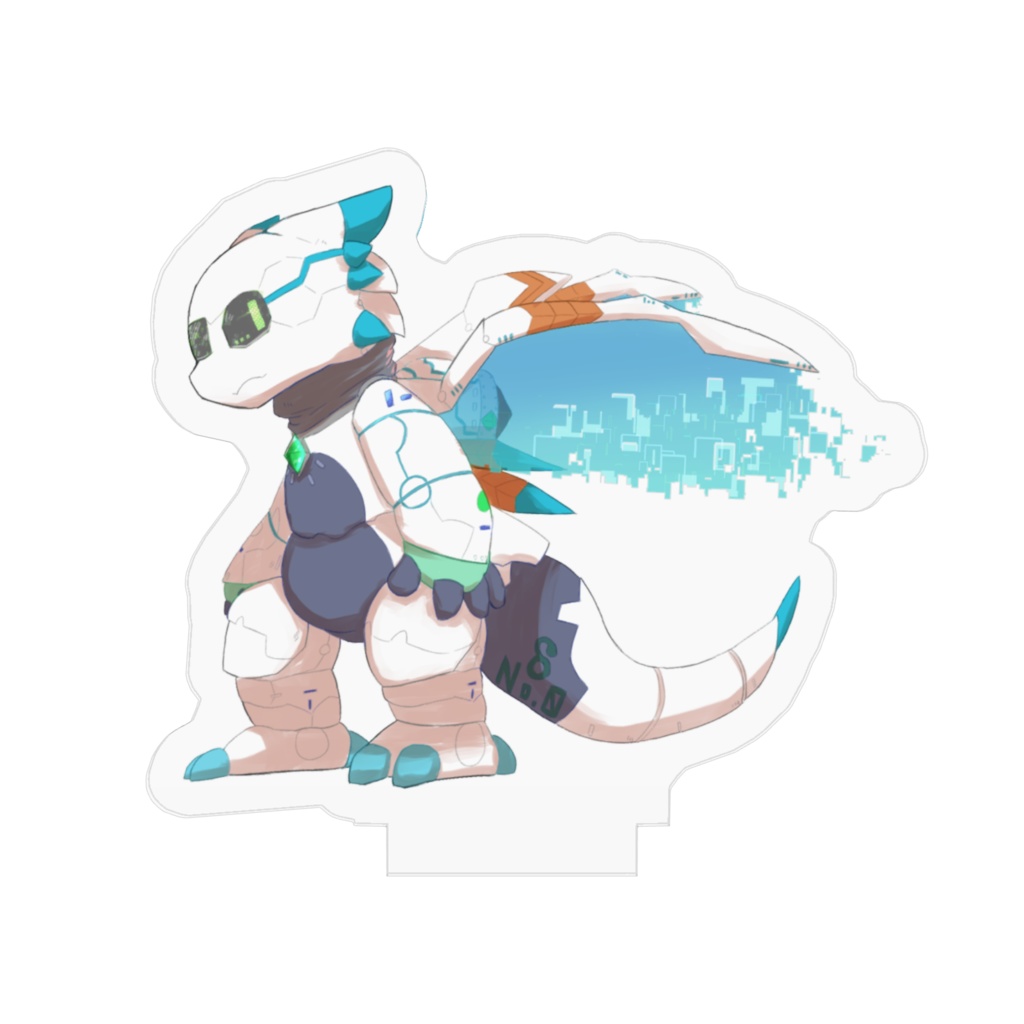 Δ小隊 No.00-δ機体アクリルスタンド