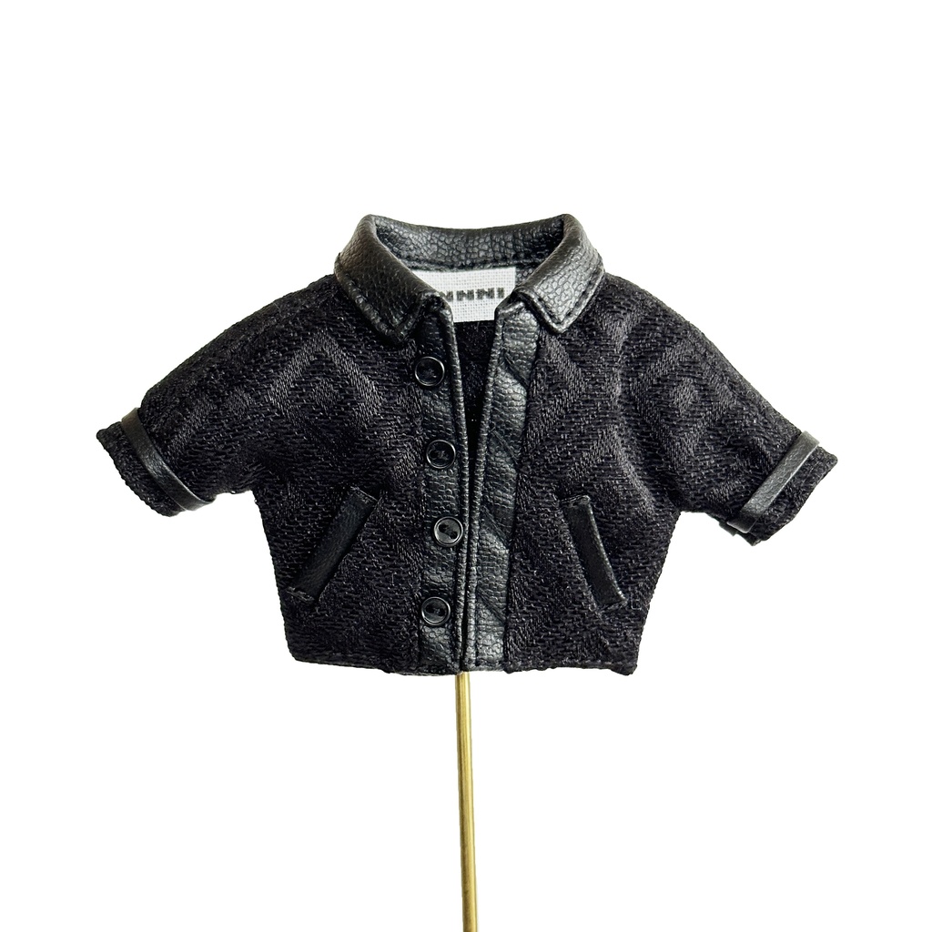 ブラックジャガードジャケット