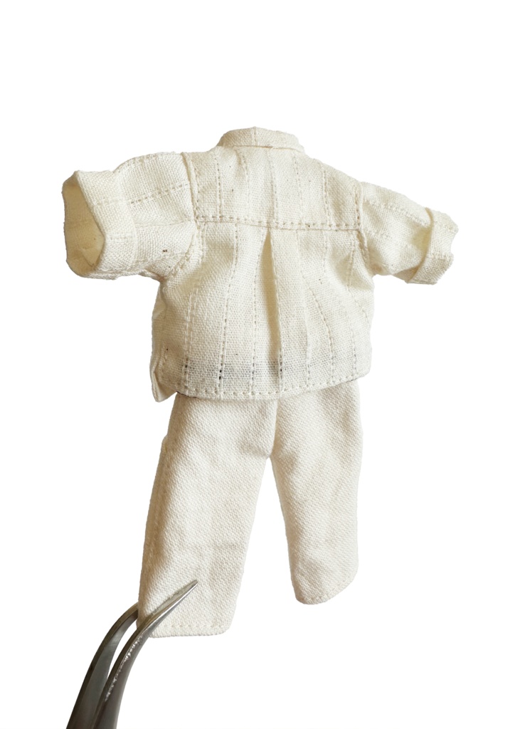 【クールホワイト】リネンタックインシャツセット