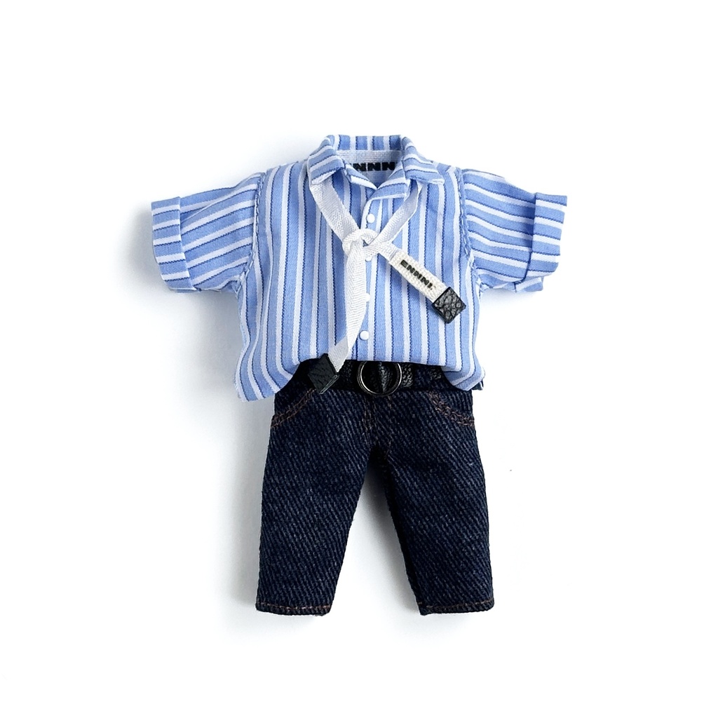 タックインシャツセット&リボンスカーフ