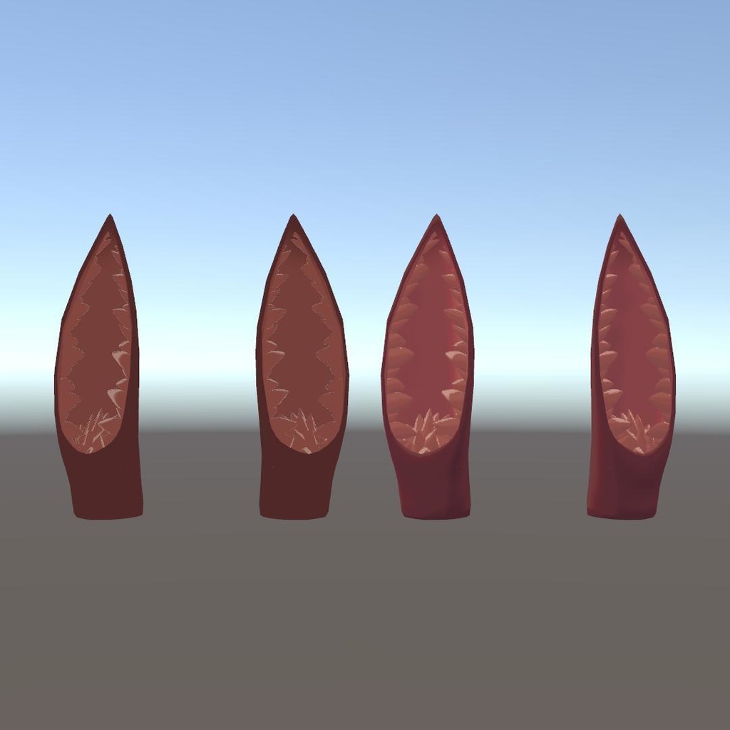 【アバター用アクセサリーモデル】馬耳