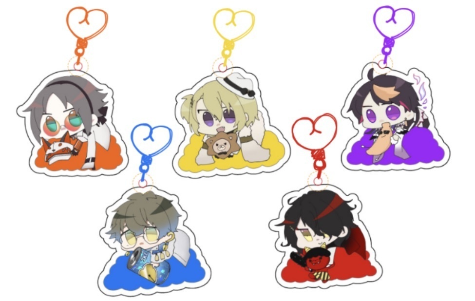 【非公式】Luxiem アクリルキーホルダー