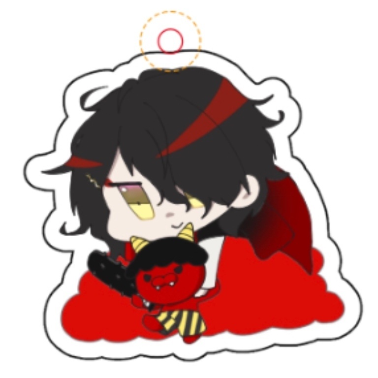 【非公式】Luxiem アクリルキーホルダー