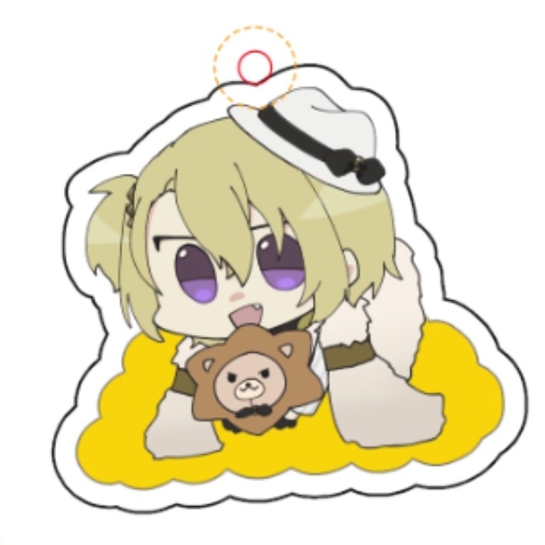 【非公式】Luxiem アクリルキーホルダー