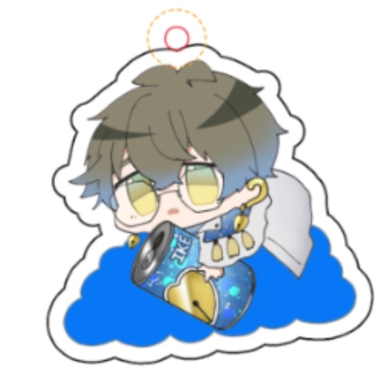 【非公式】Luxiem アクリルキーホルダー