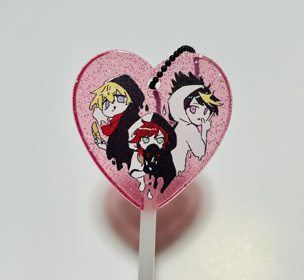 DROPSのドロップ風キーホルダー